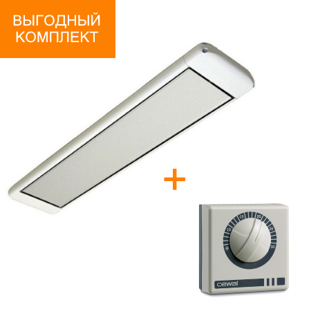Инфракрасный обогреватель Алмак ИК-5 + терморегулятор